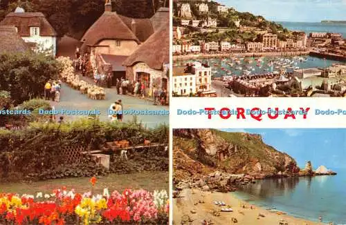 R543822 Torquay Cotman Color Series Jarrold 1965 Multi View