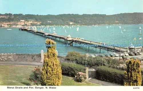 R543852 Menai Straits and Pier Bangor N Wales B 4716 Dennis