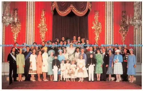 R543876 Charles and Diana Prince and Princess of Wales Buckingham Palace 1981 Pr