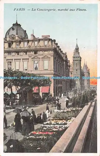 R548191 Paris La Conciergerie marche aux Fleurs