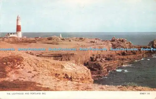 R550257 Lighthouse and Portland Bill KWEY 110 Jarrold Cotman Color