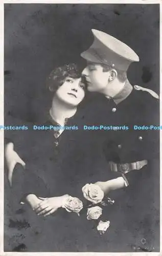 R548259 Frau und Mann Rotary Illusion Serie RP Rotary Photo 1915