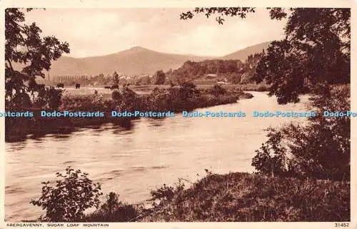 R550333 Abergavenny Sugar Loaf Mountain 31452 Photochrom 1955