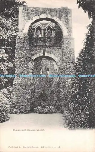 R546460 Exeter Rougemont Castle Gardner