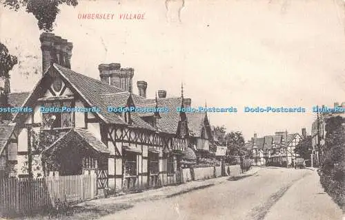 R550373 Ombersley Village F G W Sage 1907