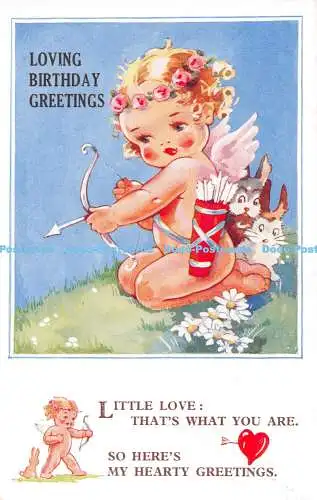 R546470 Liebevolle Geburtstagsgrüße Kleine Liebe das was du bist So hier mein Herz
