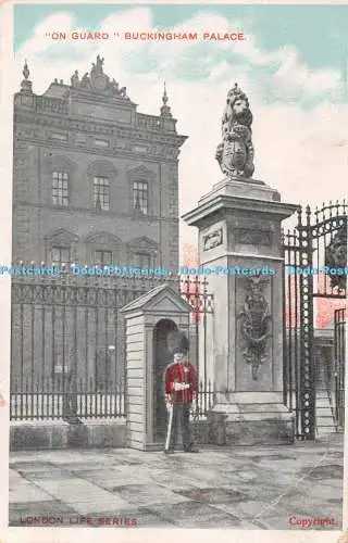 R548314 On Guard Buckingham Palace London Life Serie D und D