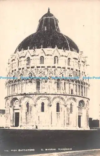 R548322 1114 Pisa Battistero G Magrini Viareggio Leonar Cav G Magrini