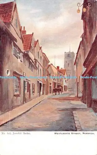 R546490 Norwich Westlegate Street Jarrold Serie Nr 808