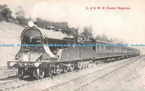 R546547 L und S W R Exeter Railway The Locomotive Publishing