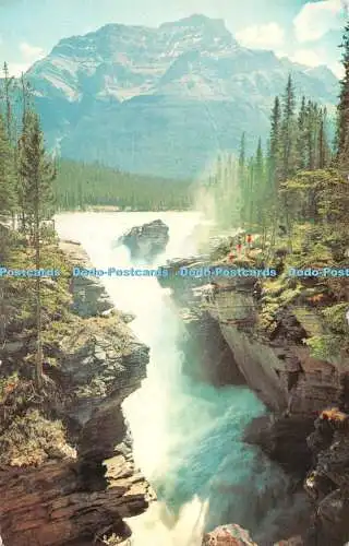 R544072 Athabasca Falls Jasper Nationalpark Harry Rowed C N R 1968