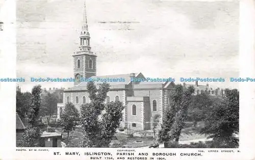 R526556 Islington St Mary Parish and Borough Church W Davey