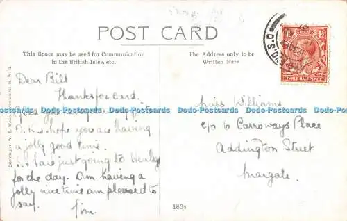 R548405 Lady Listening to chore Beautiful is it not Reg Carter W E Mack 1921