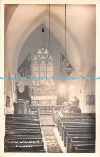 R544118 Interior St Sampsons Church Guernsey