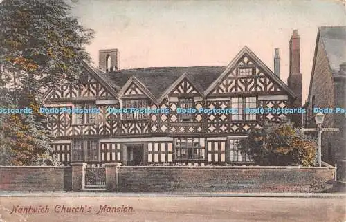 R550556 Nantwich Church Mansion F Frith No 42184 1906