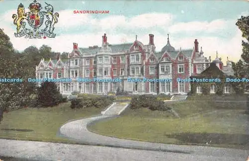 R550561 Sandringham D und D G Postkarte 1905