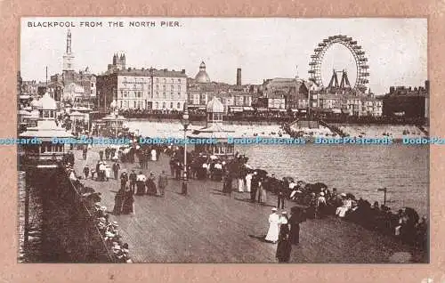 R548511 Blackpool vom North Pier C P C No 11