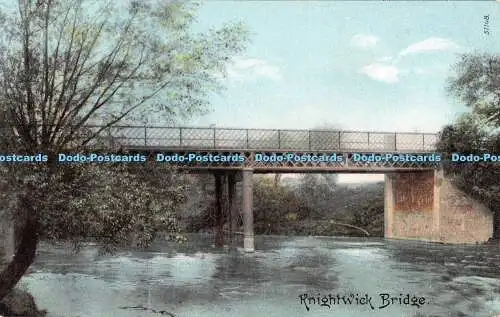 R550632 Knightwick Bridge F Frith Postkarte