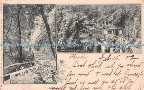 R546734 Shanklin Chine I Of Wight Tuck County No 3247 Multi View