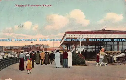 R548589 Margate Westbrook Promenade H S Marine Serie 1915