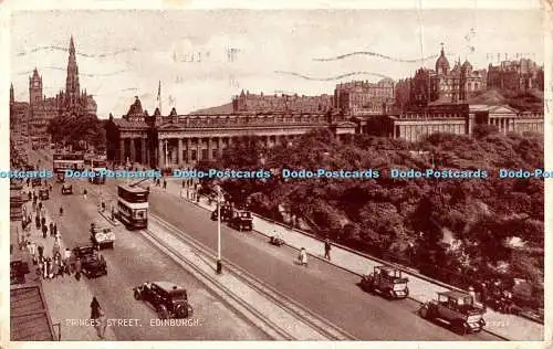 R546762 Edinburgh Princes Street Valentine Photo Type