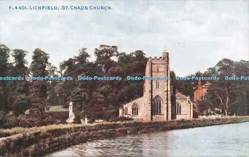 R548658 Lichfield St Chads Church Photochrom Celesque Serie