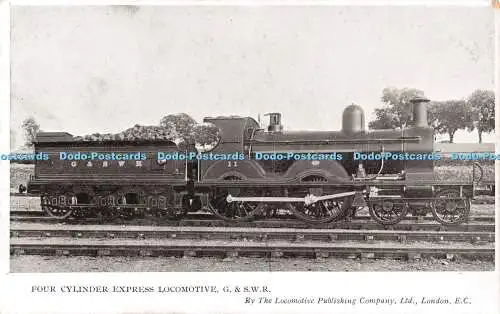 R546824 Vierzylinder-Schnellzuglokomotive G und S W R Der Lokverlag