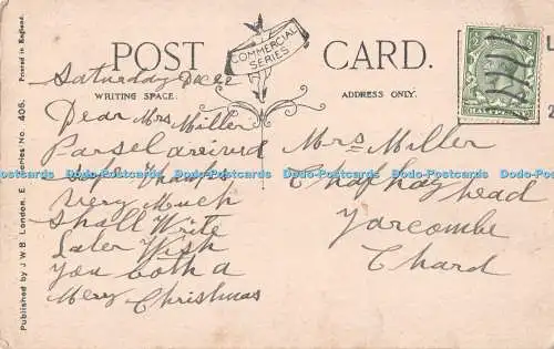 R550763 London Old Houses Holborn J W B Commercial Series No 406