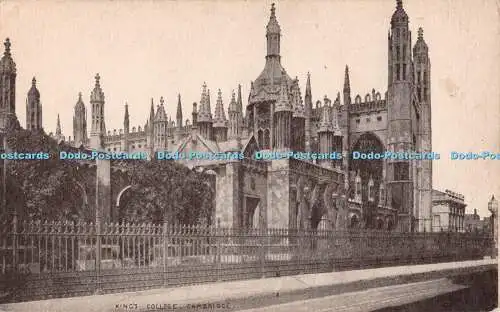 R544391 Kings College Cambridge Palatine Pictorial Company B and W Series No 42