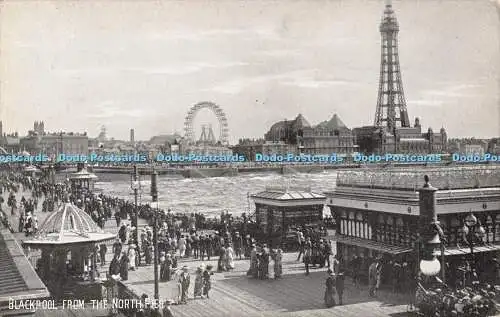 R546871 Blackpool vom North Pier A P B Die Advance-Serie