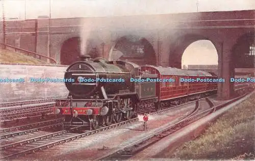 R546883 G N R Ex King Cross Passing New Southgate No 82 The Locomotive Publishin