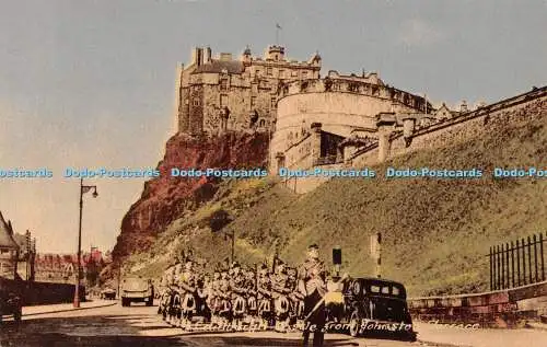 R544409 Edinburgh Castle aus Johnston Terrace M und L National Series