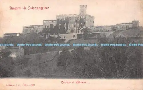 R544425 Dintorni di Salsomaggiore G Modiano Castello di Tabiano