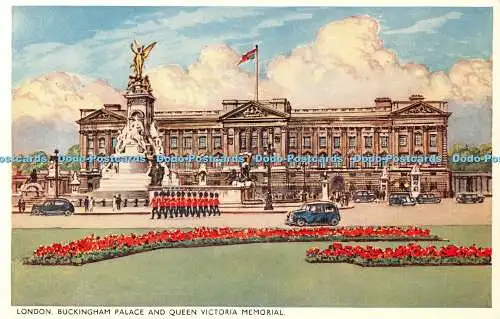 R550816 London Buckingham Palace and Queen Victoria Memorial Tokim