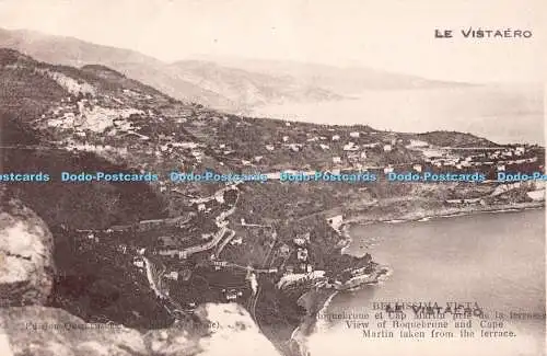 R544441 Le Vistaero Bellissima Vista Blick auf Roquebrune und Cape Martin aufgenommen fr