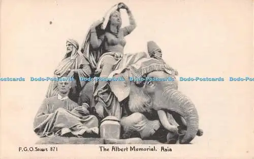 R550824 Asia The Albert Memorial F G O Stuart