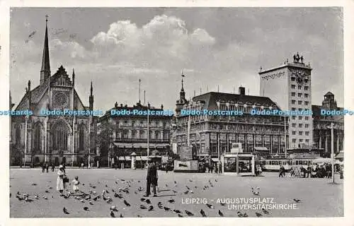 R544451 Universitätskirche Leipzig Augustusplatz 1934