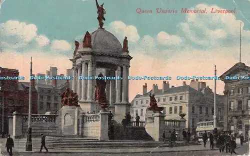 R550844 Liverpool Queen Victoria Memorial M und L National Series