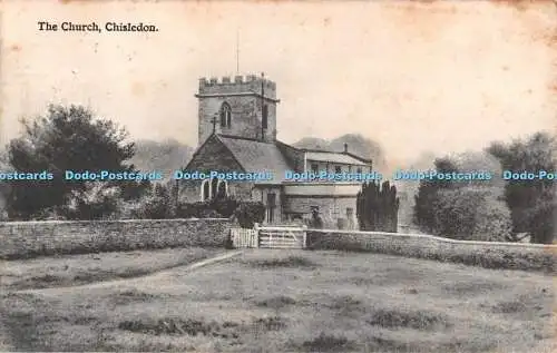 R550846 Chisledon The Church F Chandler 1916