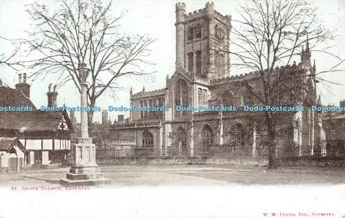 R544474 St Johns Church Coventry W W Curtis