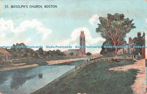 R548824 Boston St Botolph Church 1907