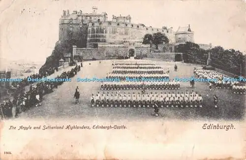 R546973 Edinburgh The Argyle and Sutherland Highlanders Edinburgh Castle F Hartm