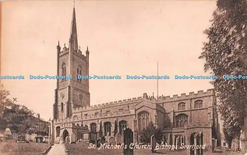 R544500 St Michaels Church Bishops Stortford 39272 Valentines Serie 1921