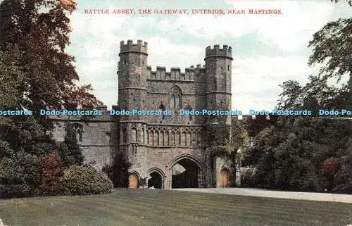 R546998 Battle Abbey the Gateway Interior Near Hastings Max Ettlinger Series 109