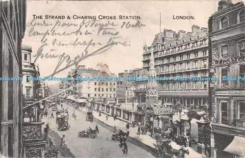 R548857 London The Strand and Charing Cross Station S P No 27 1906