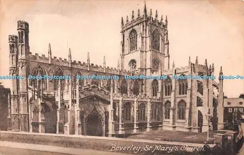 R547021 Beverley St Marys Church Friths Serie Nr 55824 1918