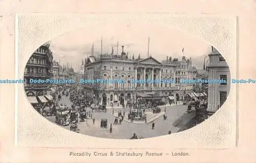 R550915 London Piccadilly Circus and Shaftesbury Avenue H Vertigen 1910