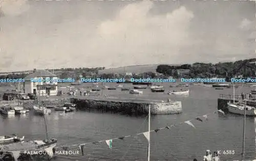 R547040 Falmouth Harbour K 6585 Silveresque 3059V Style Valentines 1961