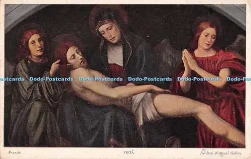 R550950 London National Gallery Pieta Francia The Medici Society No 5