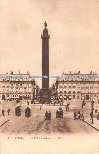 R544572 Paris La Place Vendome LL 55